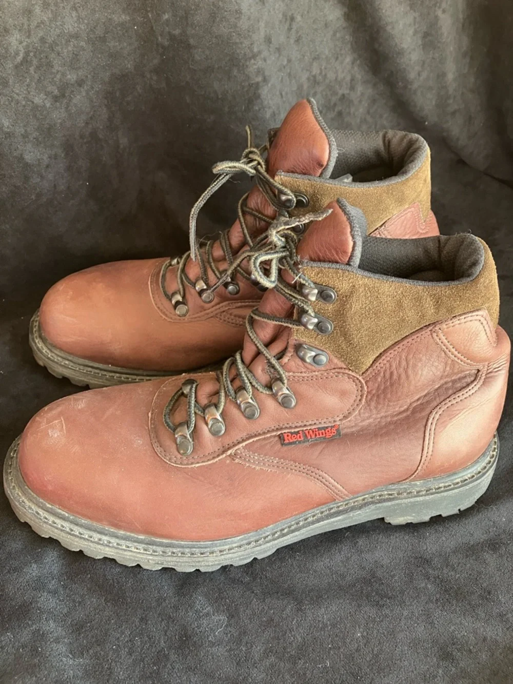 Red Wing Steel Toe Work Boots Men’s 7.5/Women’s 9.5 Safety Oil Resistant Leather